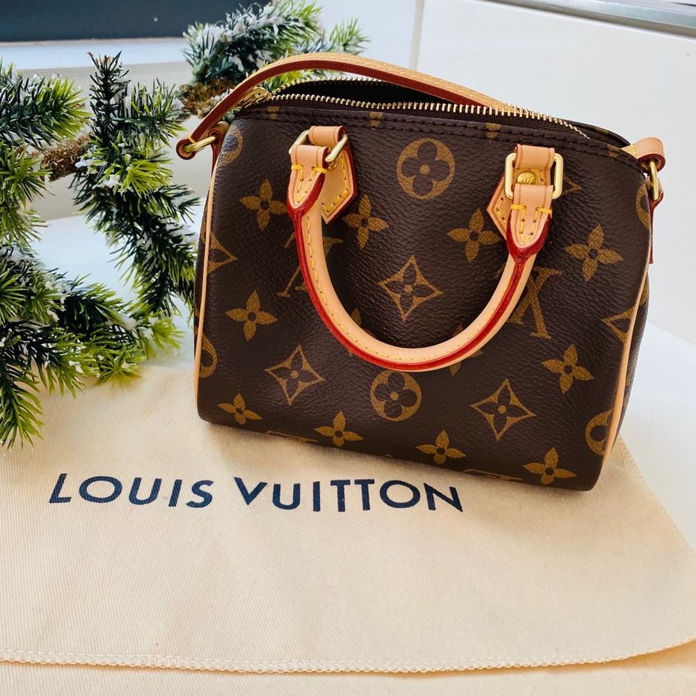 BNIB Louis Vuttion Nano Speedy (Full Set)